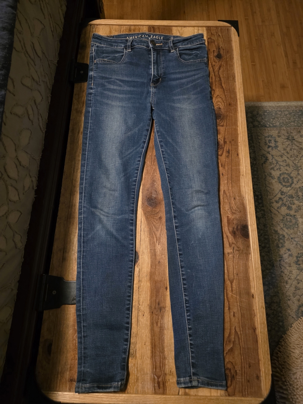 American Eagle Outfitters Women’s Skinny Jeans - Blue Wash